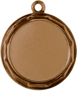 Medaglie colore bronzo diametro 32