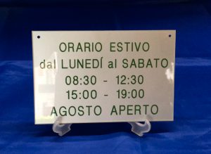 targhe da esterno