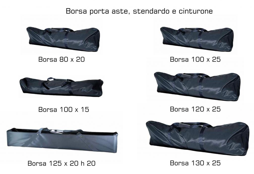 borse porta aste per bandiere