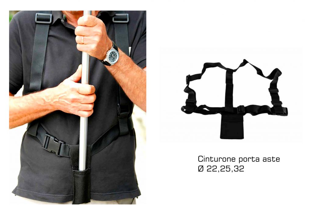 cintura porta aste